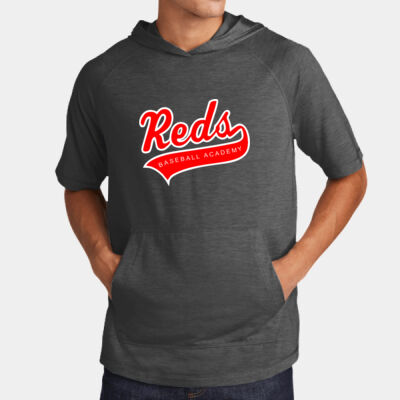 Tri-Blend Wicking Short Sleeve Hoodie Thumbnail