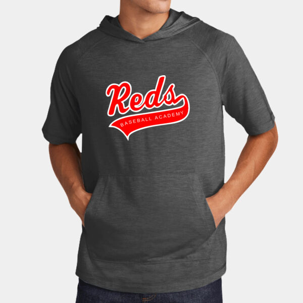 Tri-Blend Wicking Short Sleeve Hoodie Thumbnail